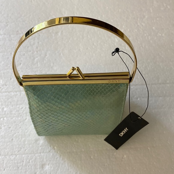 Dkny Bags Soft Green Dkny Evening Purse Poshmark